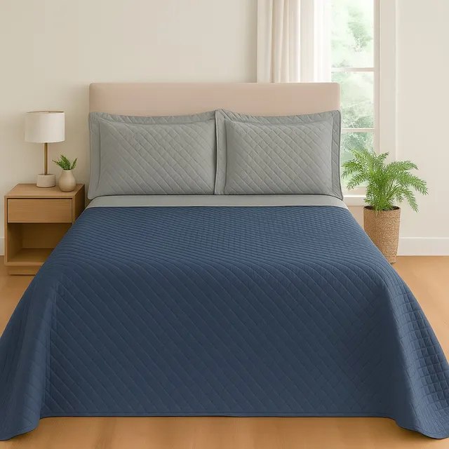 Cobre Leito Queen 600 Fios Bela 100% Algodão Top De Linha