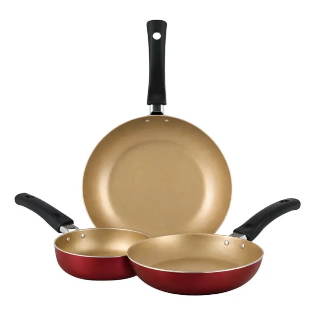 Jogo De Frigideiras 3 Peças 14 18 24cm Nacional