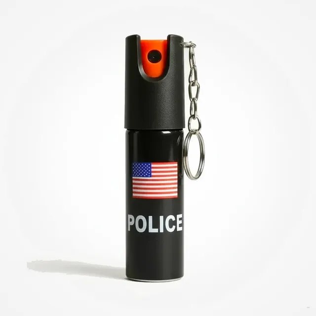 Spray Pimenta Police 20ml Chaveiro D'bolso Lançamento Mulher Preto