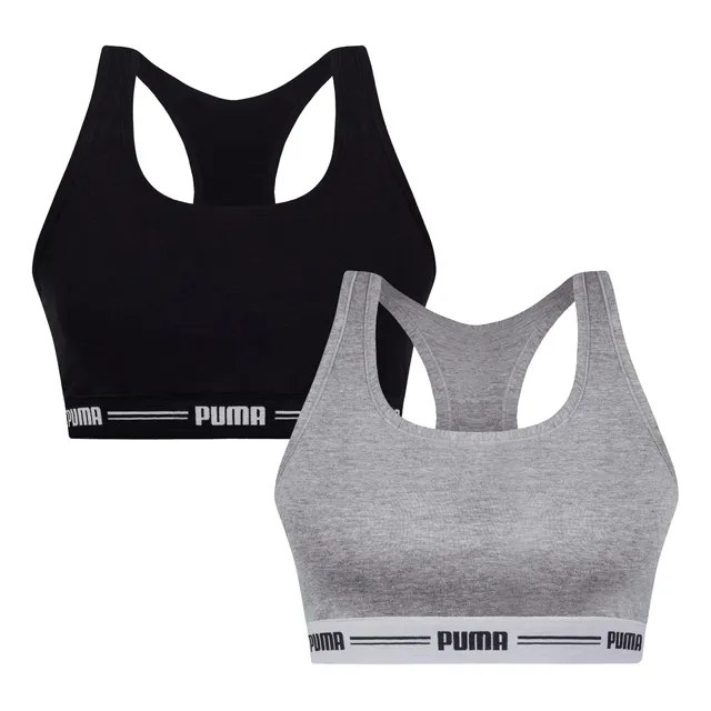 Kit 2 Top Academia Puma Treino Fitness Esportivo Algodão