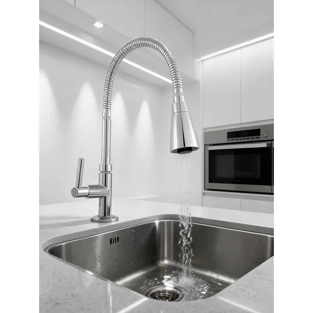 Torneira De Cozinha Gourmet Bancada Cozinha Pia Flexível