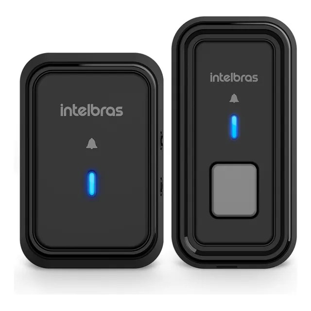 Campainha sem fio Intelbras Cib 101 preta