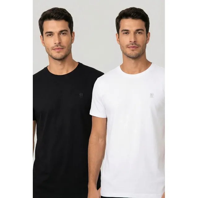 Kit 4 Camisetas Masculinas Polo Wear Sortido Sortido G Lisa