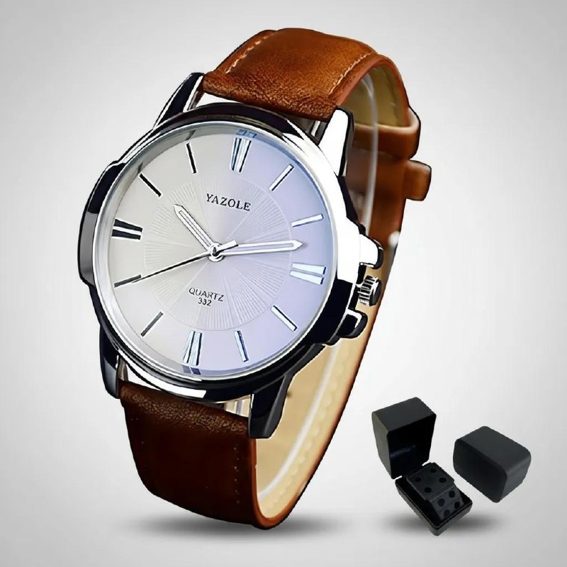 🔝 Relógio Masculino De Pulso Social Clássico Casual Original 🔝