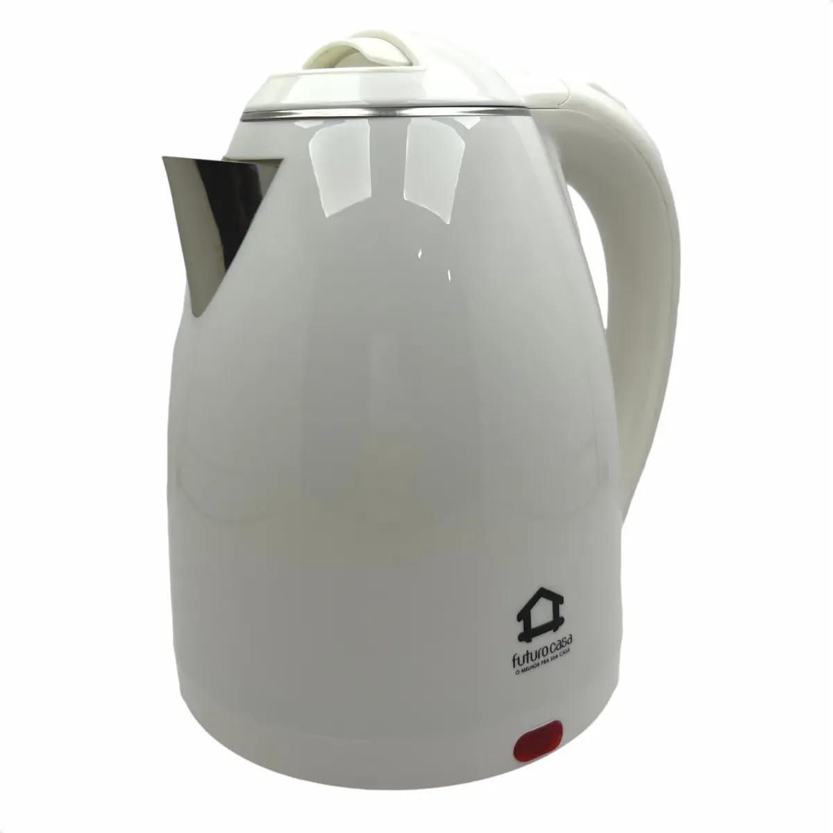 🔝 Jarro Chaleira Elétrica Bule Garrafa Colors 1,8 Litros Inox  🔝