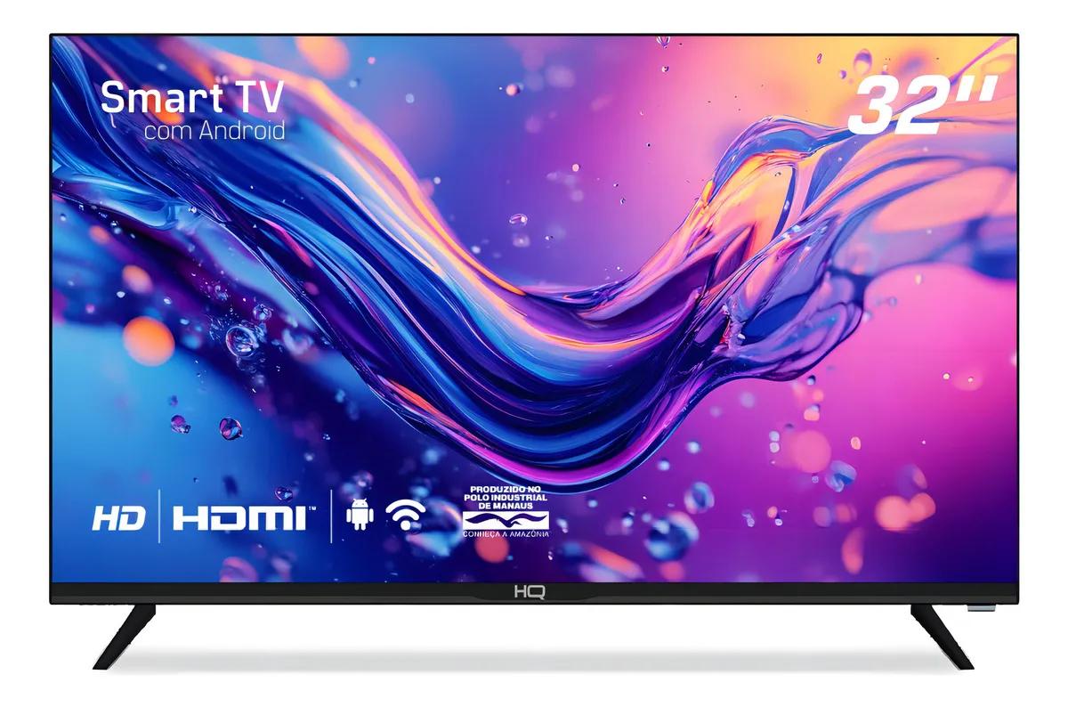 🔝 Smart Tv Hq 32 Hd Android 12 Design Slim Hqs32nkhm 🔝