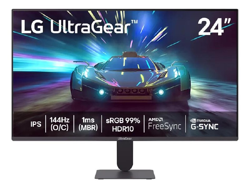 🔝 Monitor LG UltraGear™ 24G411A-B 24",FHD, 144Hz, 1ms🔝